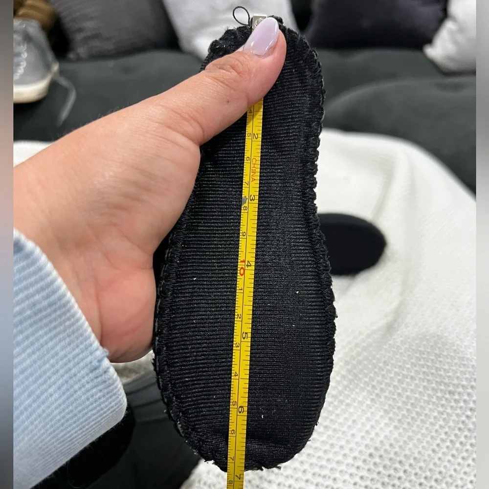 Sporto Black Textured Insole